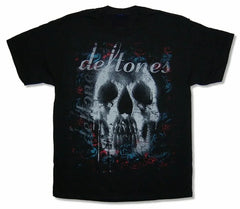 Deftones Skull Tee – Gothic Harajuku Streetwear
