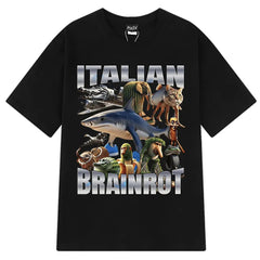 Italian Brainrot Meme Graphic Tee