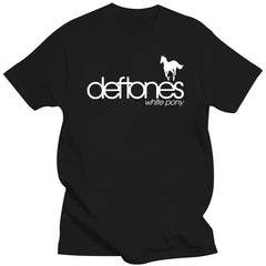 Deftones Skull Tee – Gothic Harajuku Streetwear