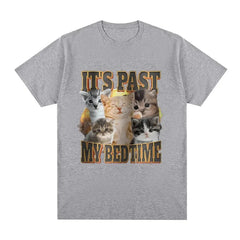 Past My Bedtime Cat Shirt