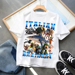 Italian Brainrot Meme Graphic Tee
