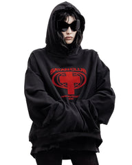 Men’s Y2K Goth Graphic Hoodie