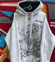 Ecko Dark Skull Eye Oversized Hoodie