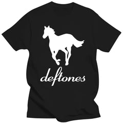 Deftones Skull Tee – Gothic Harajuku Streetwear