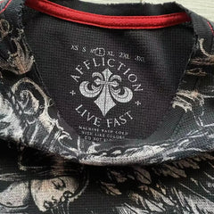 Y2K Affliction Gothic Tee