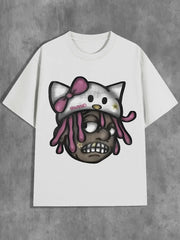 Loose and Breathable Pure Cotton T-shirt