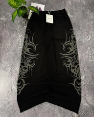 Harajuku Striped Track Pants – Y2K Retro Loose Fit Unisex