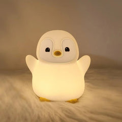 Cute Duck & Capybara Kids Night Light - Holiday Animal LED Lamp
