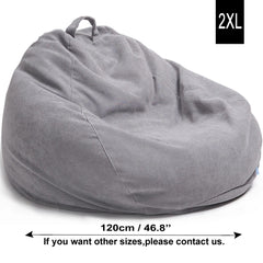 Transform Your Living Space: Premium Customizable Cotton Velvet Bean Bag Chair Collection