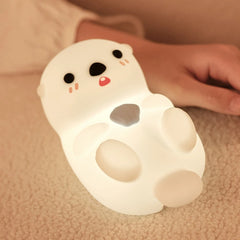 Cute Duck & Capybara Kids Night Light - Holiday Animal LED Lamp