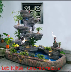 Large Artificial Mountain Fountain – Outdoor Garden Decor