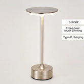 Touch Sensor LED Table Lamp - USB Rechargeable Portable Night Light