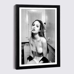 Nordic Black Wood Picture Frames - Luxury Wall Display for Family Photos & Art
