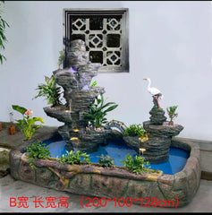 Large Artificial Mountain Fountain – Outdoor Garden Decor