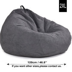Transform Your Living Space: Premium Customizable Cotton Velvet Bean Bag Chair Collection