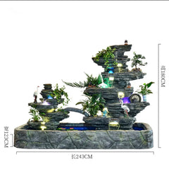 Large Artificial Mountain Fountain – Outdoor Garden Decor