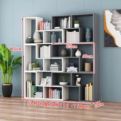 Creative Corner Bookshelf - Simple Combination Display Rack & Room Partition