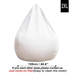Transform Your Living Space: Premium Customizable Cotton Velvet Bean Bag Chair Collection