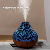 Volcano Air Humidifier 300ml Desktop USB Water Mist Diffuser Purifier Air Freshener Nebulizer with Colorful Ambient Night Light