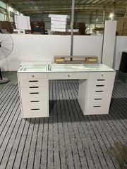 Bedroom Furniture Modern Makeup Storage Vanity Table with Drawers Modern Dressing Table Design Luxury Dressing Table