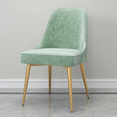 Modern Furniture Dining Chairs Luxury Restaurant Kitchen Chair Minimalist Leisure Home Living Room Balcony Iron Backrest Chair