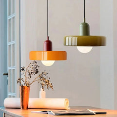 Nordic Retro Glass LED Chandelier