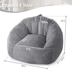 Giant Bean Bag Chair For Adults - The Shell-Shaped Comfort Revolution