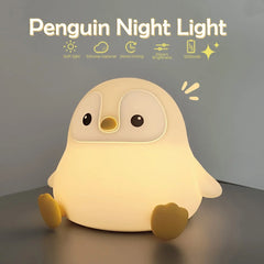 Cute Duck & Capybara Kids Night Light - Holiday Animal LED Lamp