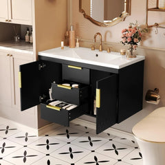 12-Cube Wooden Bookcase - Floor Standing Open Storage for Home Office & Living Room