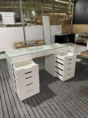 Bedroom Furniture Modern Makeup Storage Vanity Table with Drawers Modern Dressing Table Design Luxury Dressing Table