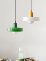 Nordic Retro Glass LED Chandelier