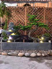 Large Artificial Mountain Fountain – Outdoor Garden Decor