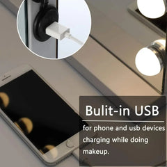 Hollywood Style Vanity Mirror with Lights - Wall Mount Edition! ✨