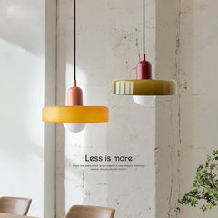 Nordic Retro Glass LED Chandelier