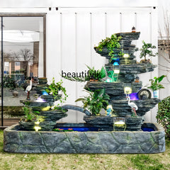 Large Artificial Mountain Fountain – Outdoor Garden Decor