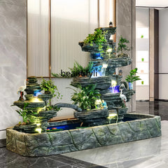 Large Artificial Mountain Fountain – Outdoor Garden Decor