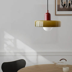 Nordic Retro Glass LED Chandelier