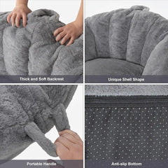 Giant Bean Bag Chair For Adults - The Shell-Shaped Comfort Revolution