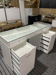 Bedroom Furniture Modern Makeup Storage Vanity Table with Drawers Modern Dressing Table Design Luxury Dressing Table