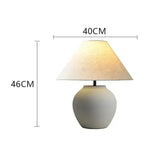 2025 Vintage Ceramic Floor Lamp - Retro LED Table & Floor Stand for Modern Living