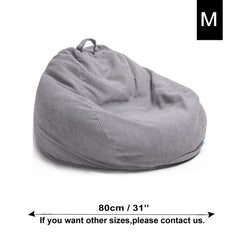 Transform Your Living Space: Premium Customizable Cotton Velvet Bean Bag Chair Collection