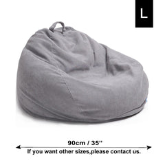 Transform Your Living Space: Premium Customizable Cotton Velvet Bean Bag Chair Collection