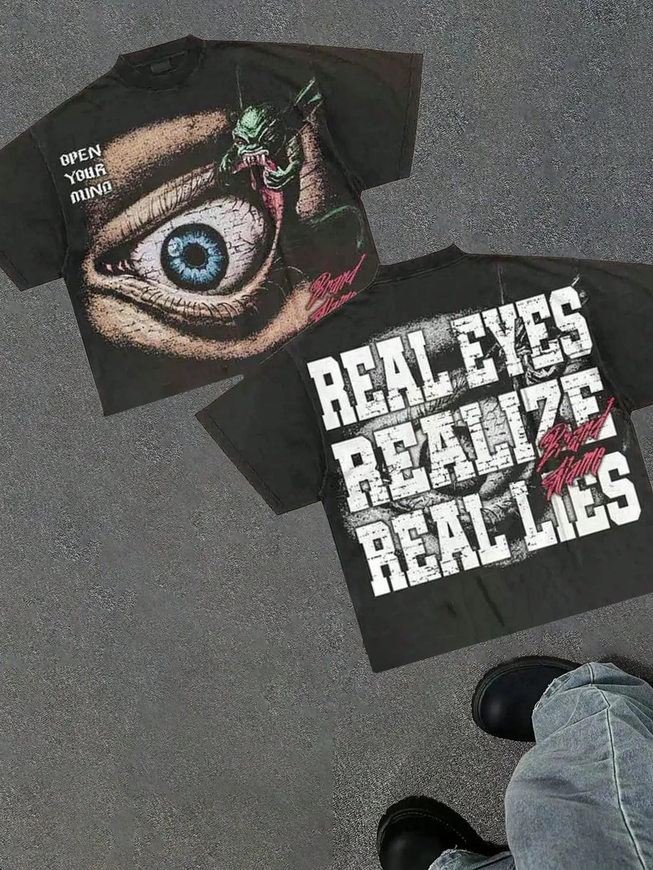 REAL EYES REALIZE REAL LIES