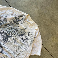 Y2K Punk Hip-Hop Tapout Graphic T-Shirt – Unisex Oversized Fit