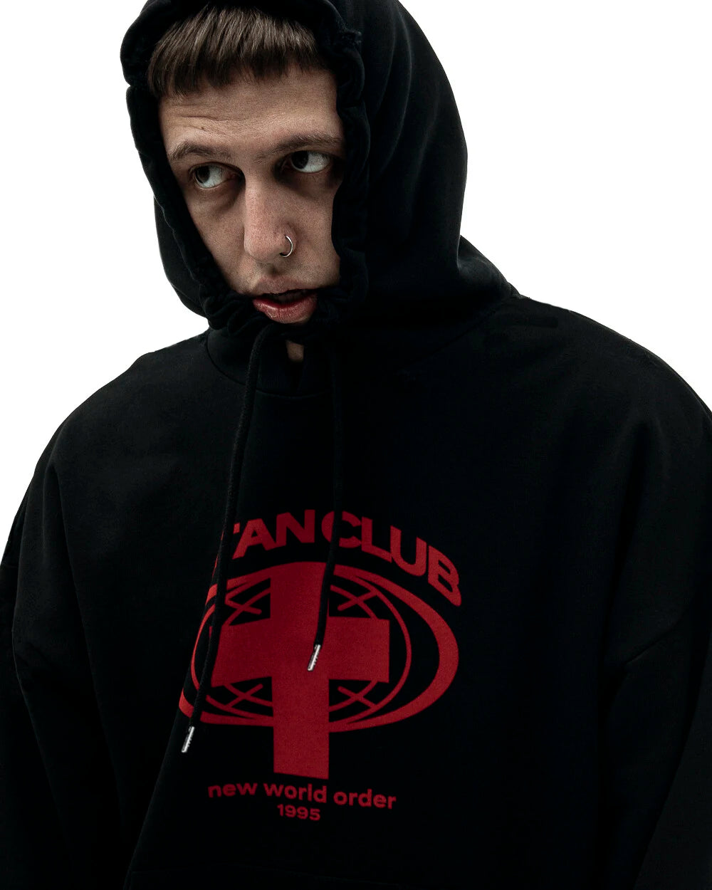 Men’s Y2K Goth Graphic Hoodie
