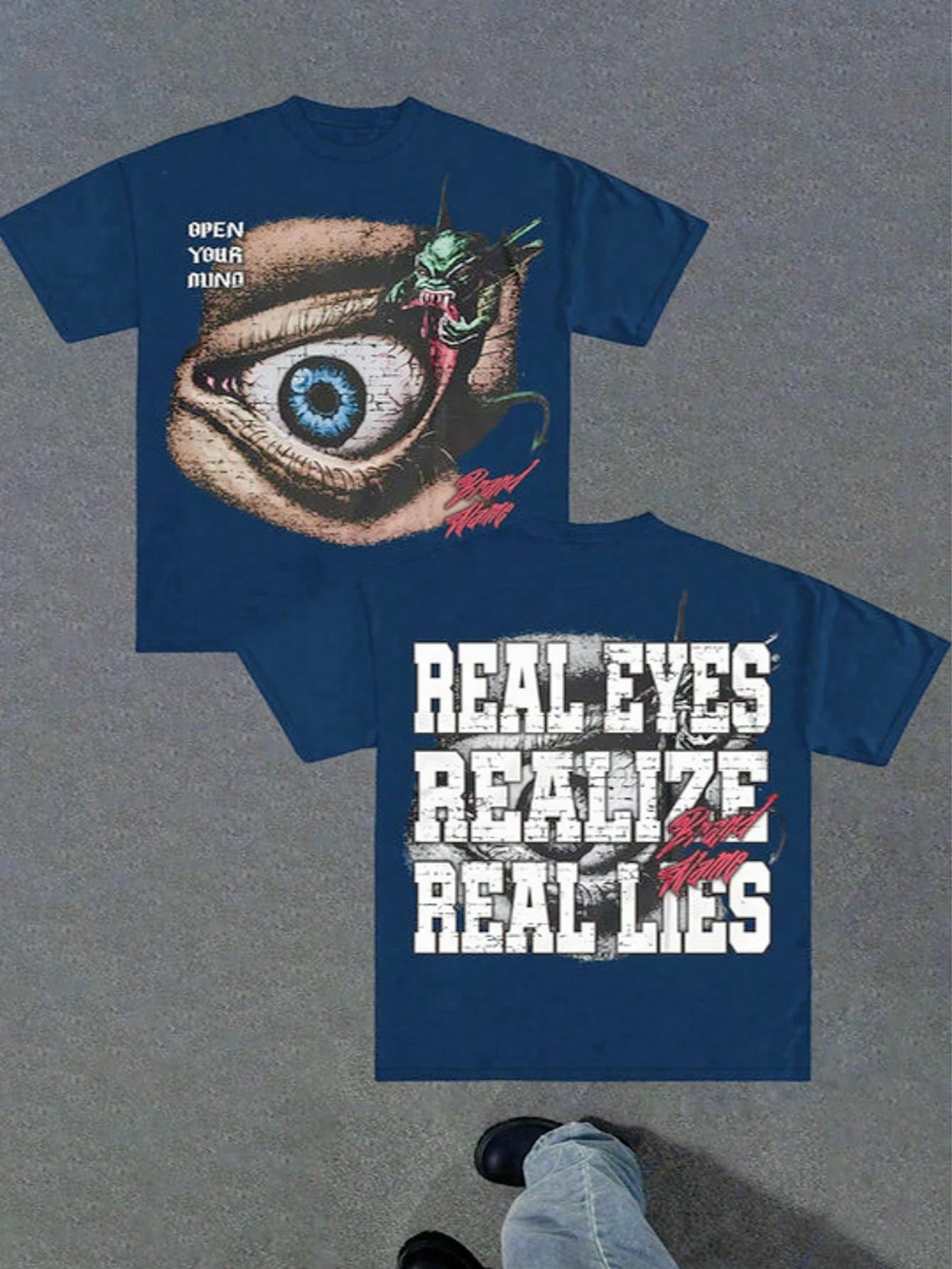 REAL EYES REALIZE REAL LIES