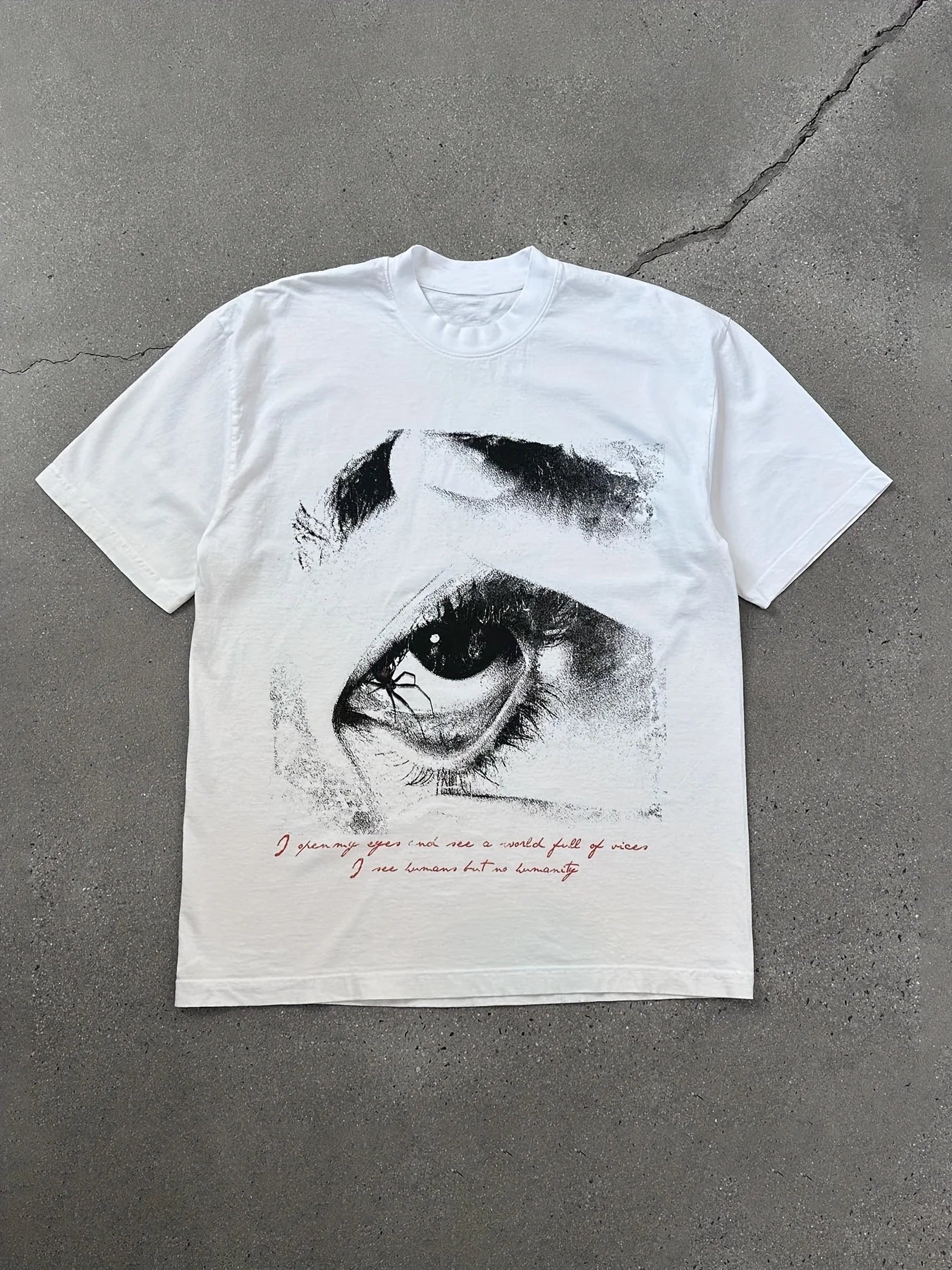 Loose and Breathable Pure Cotton T-shirt