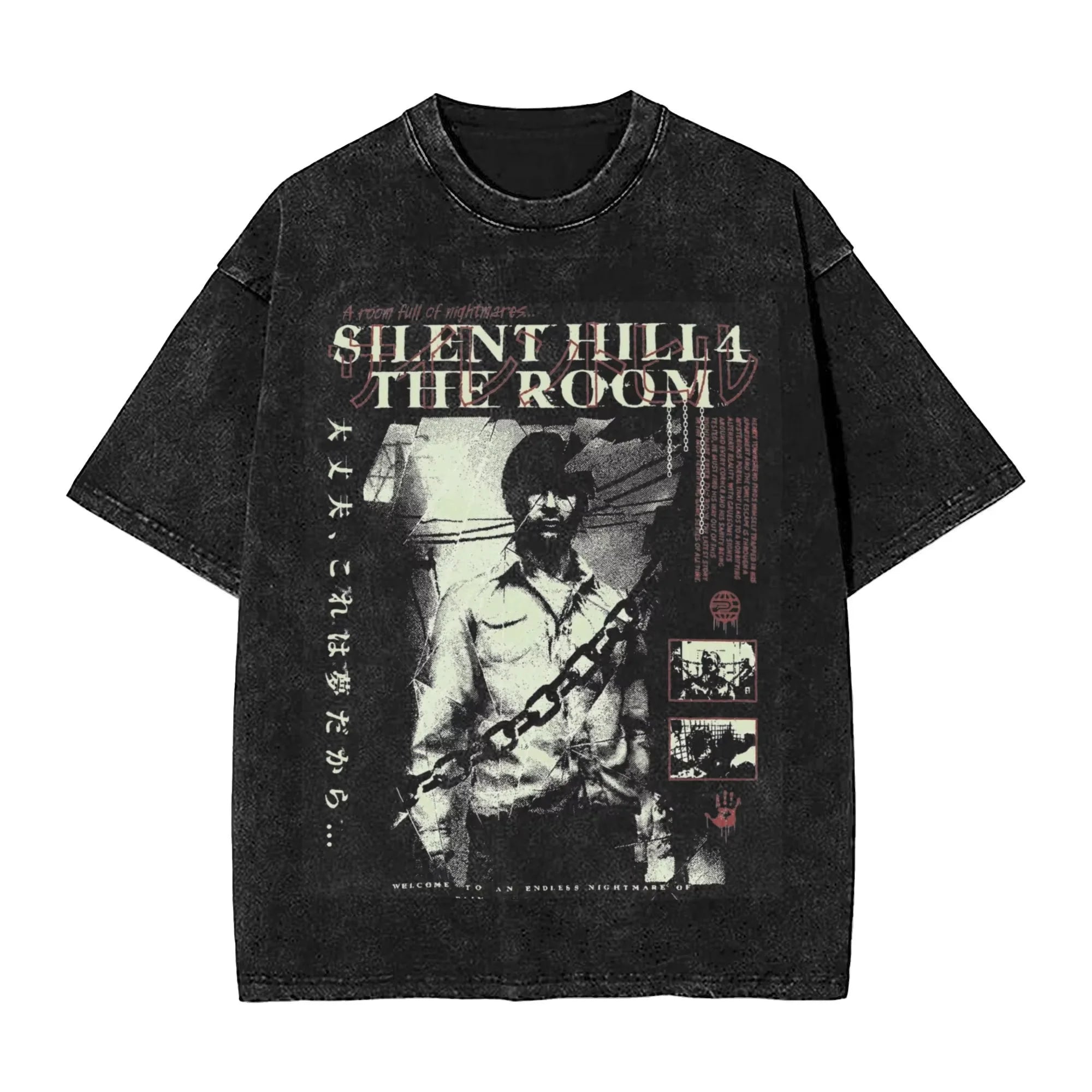 Silent Hill Horror Washed T-Shirt