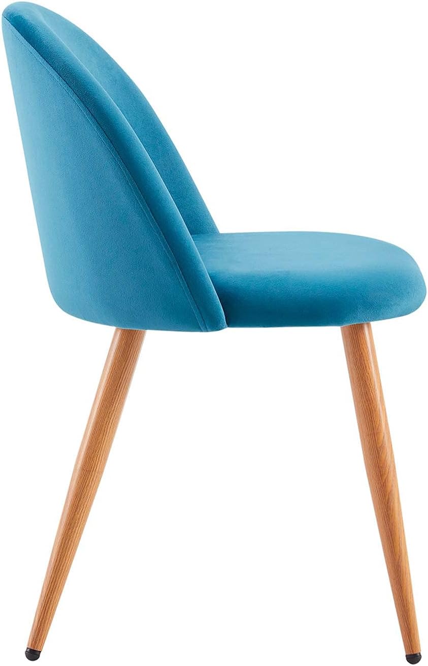 Nordic Iron Dining Chair Italian Fabric Backrest Dining Chairs Luxury Bedroom Furniture Household Leisure Backrest Makeup Stool