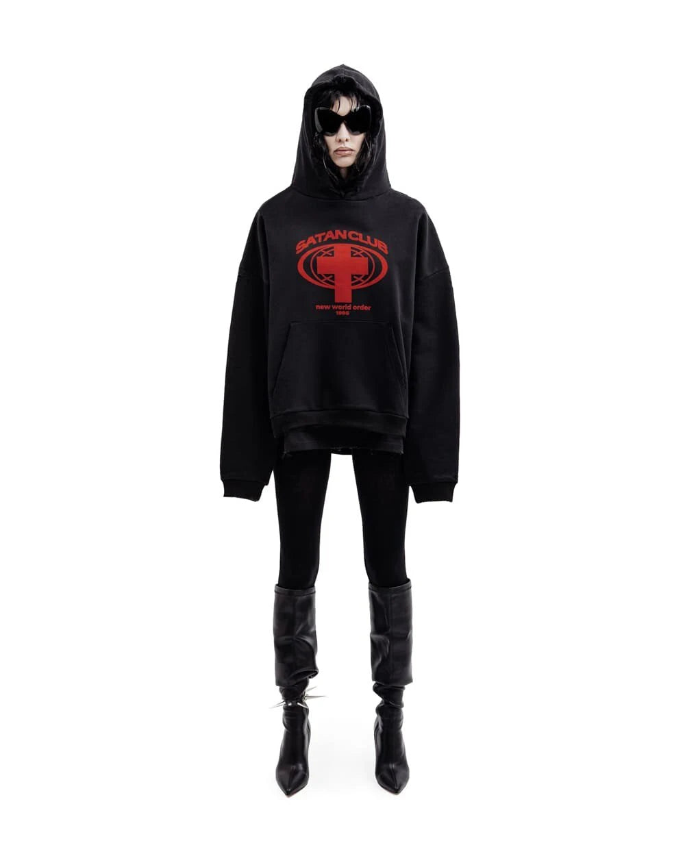Men’s Y2K Goth Graphic Hoodie